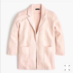 Jcrew Sophie open-front sweater-blazer NWT